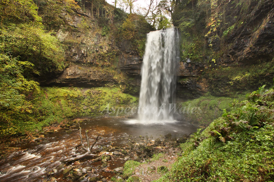 Henrhyd Falls, Afon Llech, Coelbren