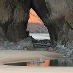 Natural Arch, Three Cliffs Bay